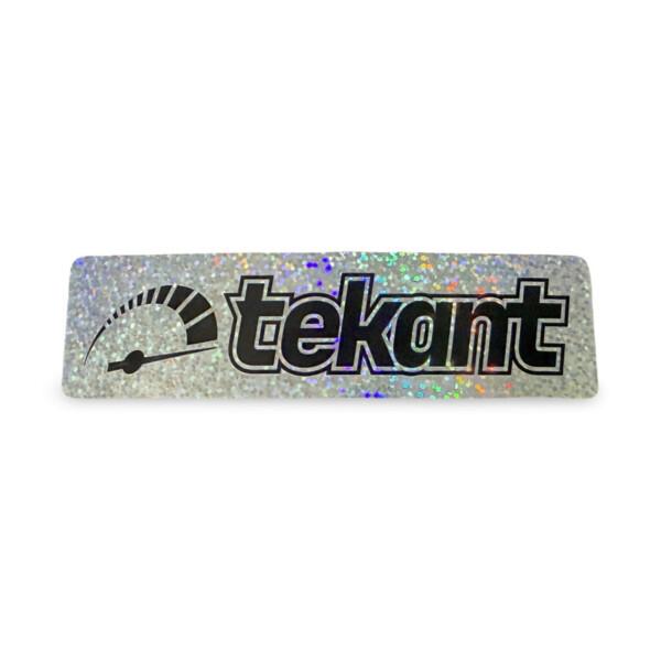 Tekant.fi 2.0 tarra, glitter/musta 12,9cm x 3,6cm - Kuva 3