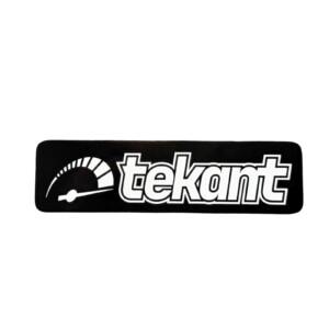 Tekant.fi 2.0 tarra, musta/valkoinen 10cm x 3cm