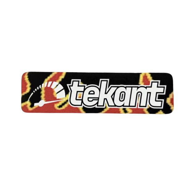 Tekant.fi 2.0 tarra, liekkipipo 10cm x 3cm