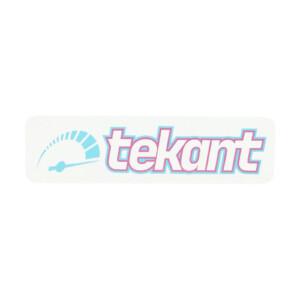 Tekant.fi tarra valko/sini/pinkki