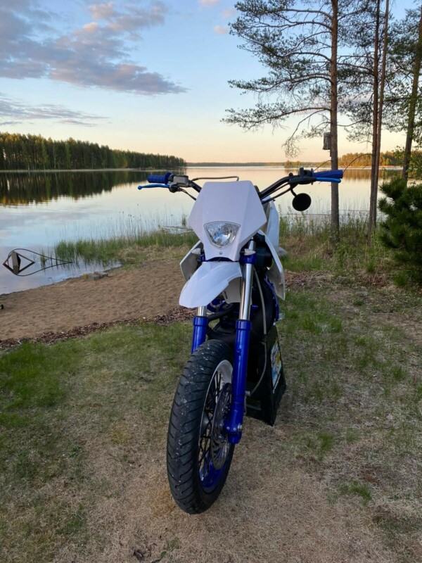Jarrukahva AJP sininen, Derbi Senda X-Race/X-Treme <-09, Yamaha DT 03-06 - Kuva 2