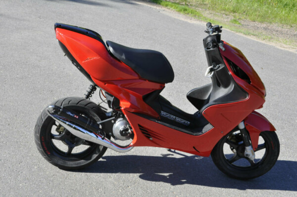 Korotuspala XL 60mm musta, Minarelli/CPI/Peugeot - Kuva 3