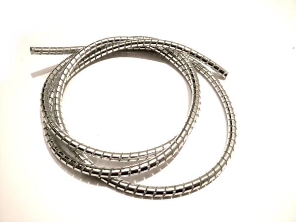 Koristespiraali 6mm x 150cm, kromi