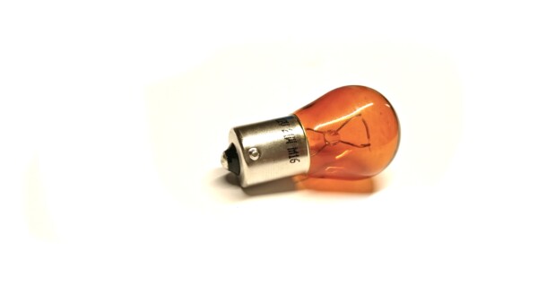 Polttimo BA15S 12V/21W, oranssi