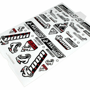 Voca Racing tarrasarja 58cm x 38cm, musta/valko/puna