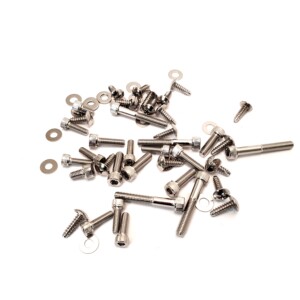Ruuvi/pulttisarja Yamaha BW's NG/MBK Booster NG, kromi <-09