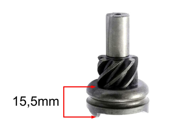 Buzzetti käynnistyspolkimen vapaaratas 15,5mm, Peugeot skootterit 2T - Kuva 2