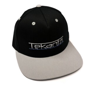 Tekant Snapback lippalakki, musta/harmaa