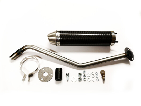 Giannelli äänenvaimennin, carbon, Generic Trigger/Keeway X-Ray