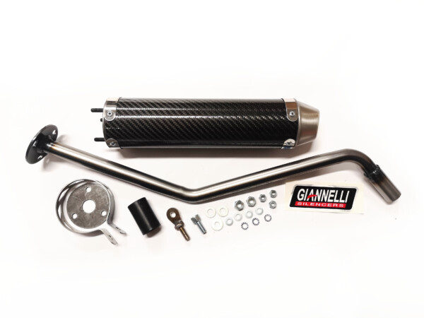 Giannelli äänenvaimennin, carbon, Generic Trigger/Keeway X-Ray - Kuva 3