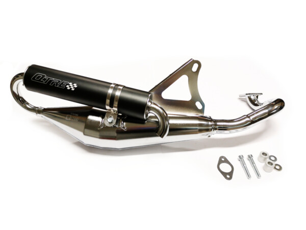 Tecnigas Q-Trek Chrome pakoputki, Yamaha Aerox/Jog/Neo´s 2T - Kuva 2