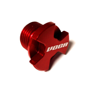 Voca öljyntäyttökorkki M16x2.0mm punainen, Minarelli AM6
