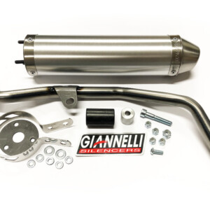 Giannelli äänenvaimennin, alumiini, Motorhispania RYZ/Peugeot XPS 04-12