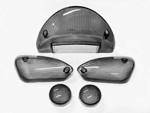 Tummennetut takavalon ja vilkkujenkuvut, Yamaha Aerox <-99/12 - Kuva 2