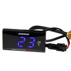 Voca Racing Super Slim LED lämpömittari 0-120°C, sininen