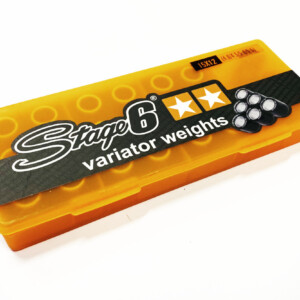 Stage6 variaattorin rullasarja Ø15x12mm 3,0g-4,5g