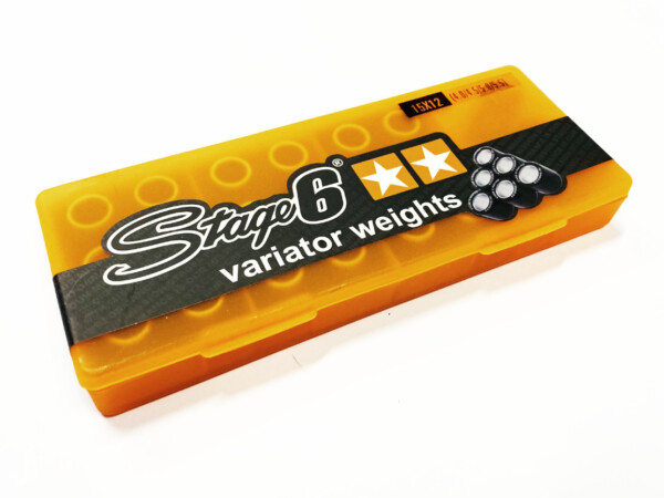 Stage6 variaattorin rullasarja Ø15x12mm 4,0g-5,5g