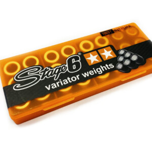 Stage6 variaattorin rullasarja Ø19x15,5mm 6,5g-9,5g