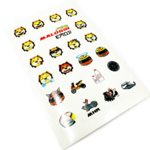 Malossi tarra-arkki emoji 11x16,6cm
