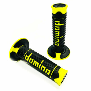 Domino kahvakumit, musta/neonkeltainen