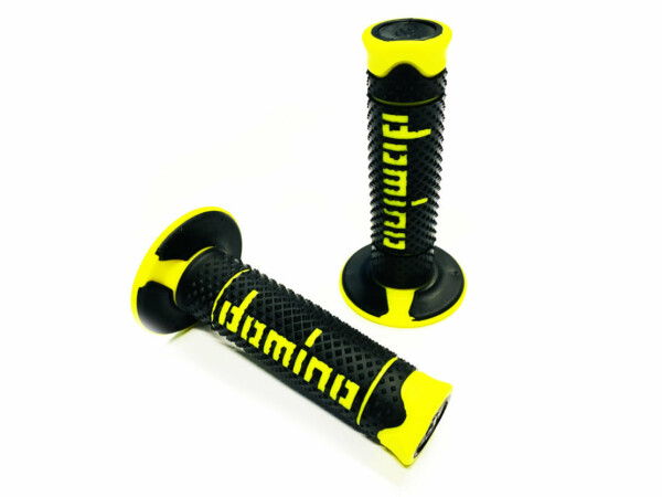 Domino kahvakumit, musta/neonkeltainen