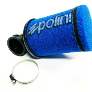 Polini ilmanputsari Racing Evo 90° 38mm, sininen