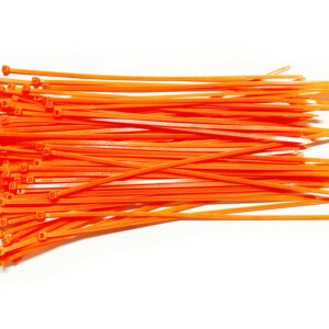 Nippuside 250mm x 3,6mm, oranssi 100kpl