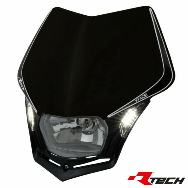 Rtech V-Face LED valomaski, musta