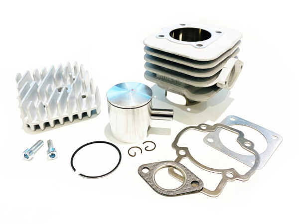 Airsal Alu T6 Racing sylinterisarja 70cc, Aprilia/Gilera/Piaggio skootterit (ilma) - Kuva 2
