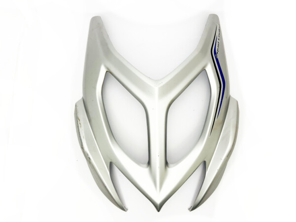 Etukate, vaalean harmaa Yamaha Aerox 13-> PURKU