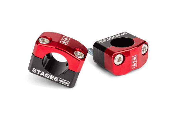 Stage6 fatbar raiserit 28.6mm, punainen/musta