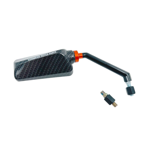 Stage6 F1 peili (M8, oikea), carbon - Kuva 3