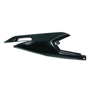 Takakate (oikea, musta), Aprilia RX/SX, Derbi Senda X-Treme/Gilera RCR/SMT 18->