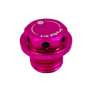 KRM öljyntäyttökorkki M16x2.0mm pinkki, Minarelli AM6