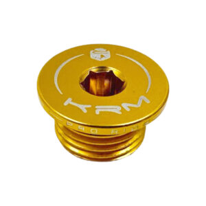 KRM öljyntäyttökorkki M16x1.5mm kultainen, Derbi Senda 06->