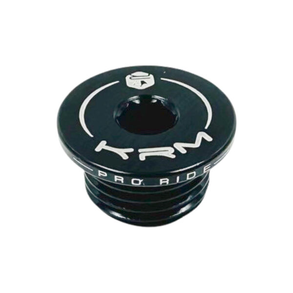 KRM öljyntäyttökorkki M16x1.5mm musta, Derbi Senda 06->