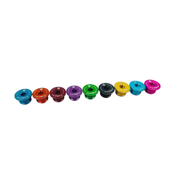 KRM öljyntäyttökorkki M16x1.5mm musta, Derbi Senda 06-> - Kuva 2
