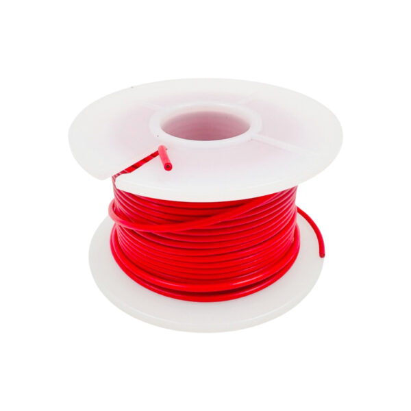 Sähköjohto 0,75mm² 25m, punainen (rulla)