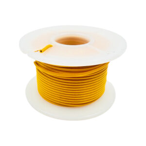 Sähköjohto 0,75mm² 25m, keltainen (rulla)