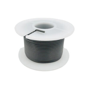 Sähköjohto 0,75mm² 25m, harmaa (rulla)