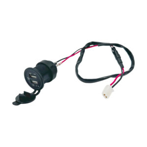 USB-pistoke 2x 12V katteeseen