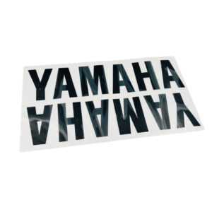 Yamaha siirtokalvotarra 2x, musta, 32cm x 8cm