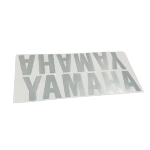 Yamaha siirtokalvotarra 2x, hopea, 32cm x 8cm