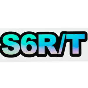 Stage6 R/T tarra 11.0cm x 3.5cm, hologrammi