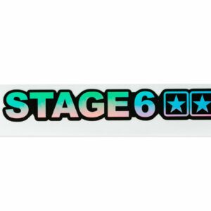 Stage6 tarra 10.5cm x 2.5cm, hologrammi
