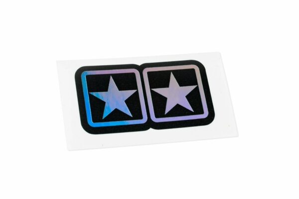 Stage6 Stars tarra 5cm x 2.5cm, hologrammi - Kuva 2