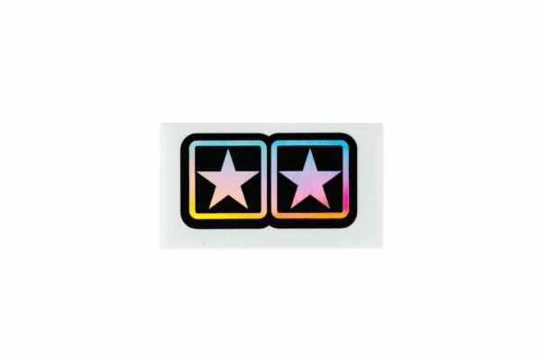Stage6 Stars tarra 5cm x 2.5cm, hologrammi