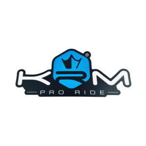 KRM Pro Ride XL tarra, sininen 17x8cm