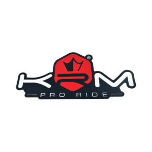 KRM Pro Ride XL tarra, punainen 17x8cm