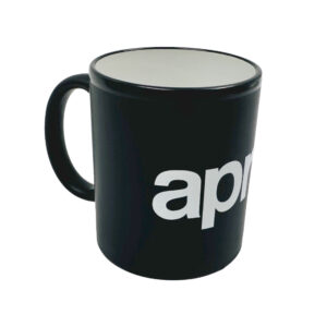 Aprilia Racing kahvikuppi 330ml, musta